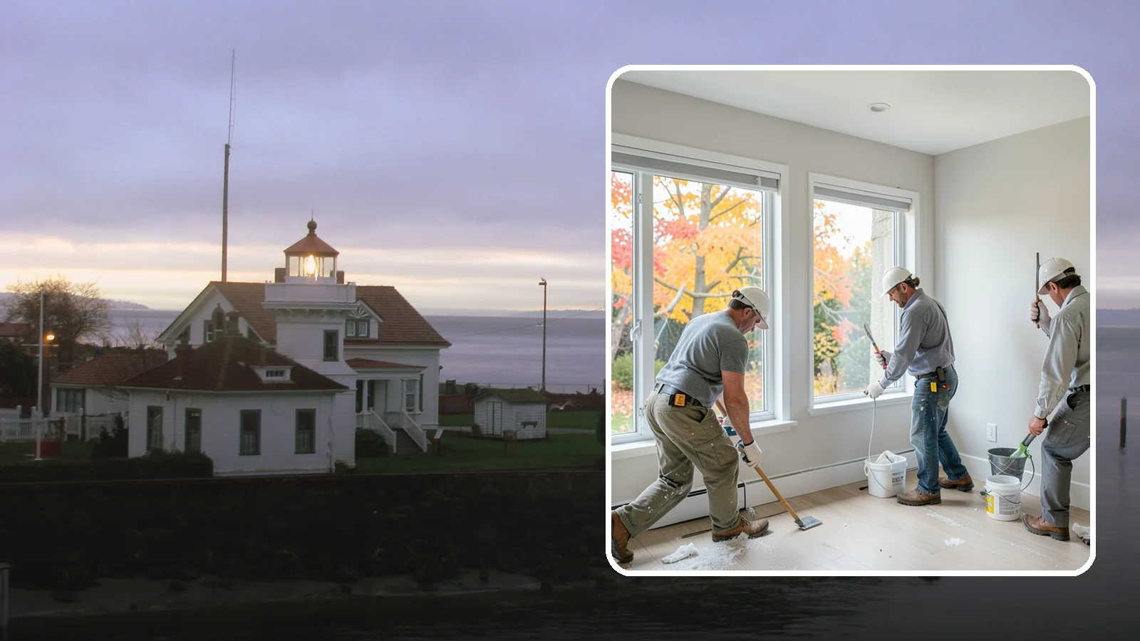 Caulking & Sealing in Mukilteo, Snohomish County, WA - Precision caulking and sealing that keeps water and drafts out of your home's joints.