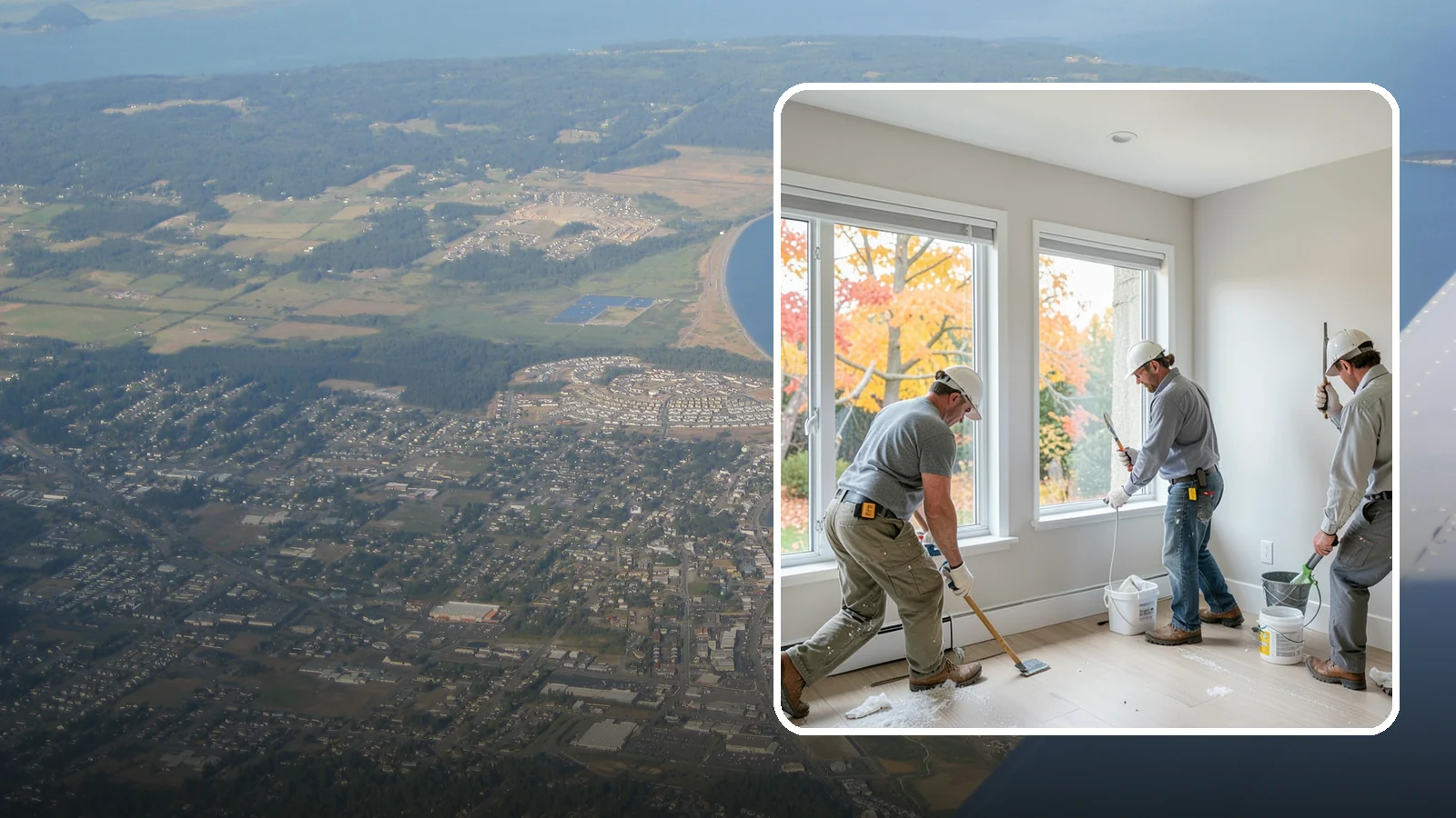 Caulking & Sealing in Oak Harbor, Island County, WA - Precision caulking and sealing that keeps water and drafts out of your home's joints.
