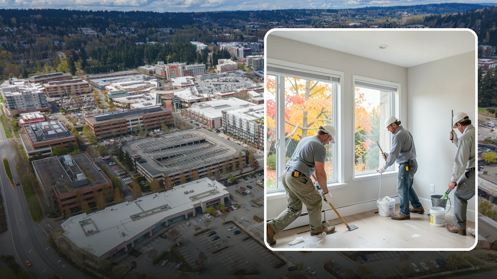 Caulking & Sealing in Redmond, King County, WA - Precision caulking and sealing that keeps water and drafts out of your home's joints.
