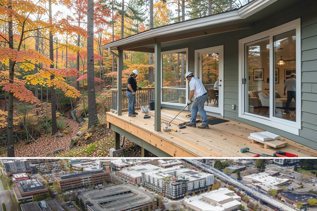 Caulking & Sealing in Redmond, King County, WA - Exterior caulking is best applied in dry, mild conditions for a proper cure.