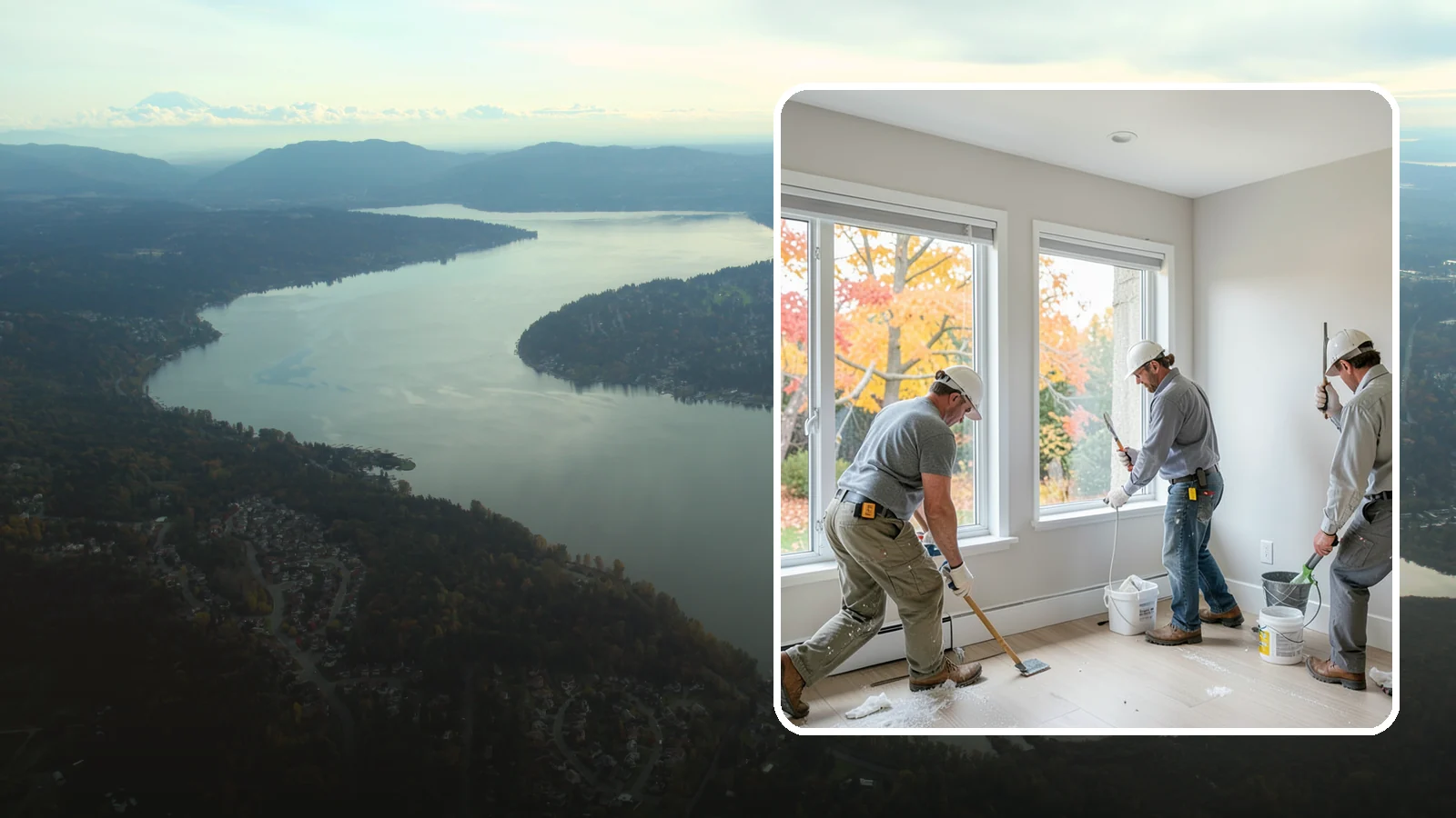 Caulking & Sealing in Sammamish, King County, WA - Precision caulking and sealing that keeps water and drafts out of your home's joints.