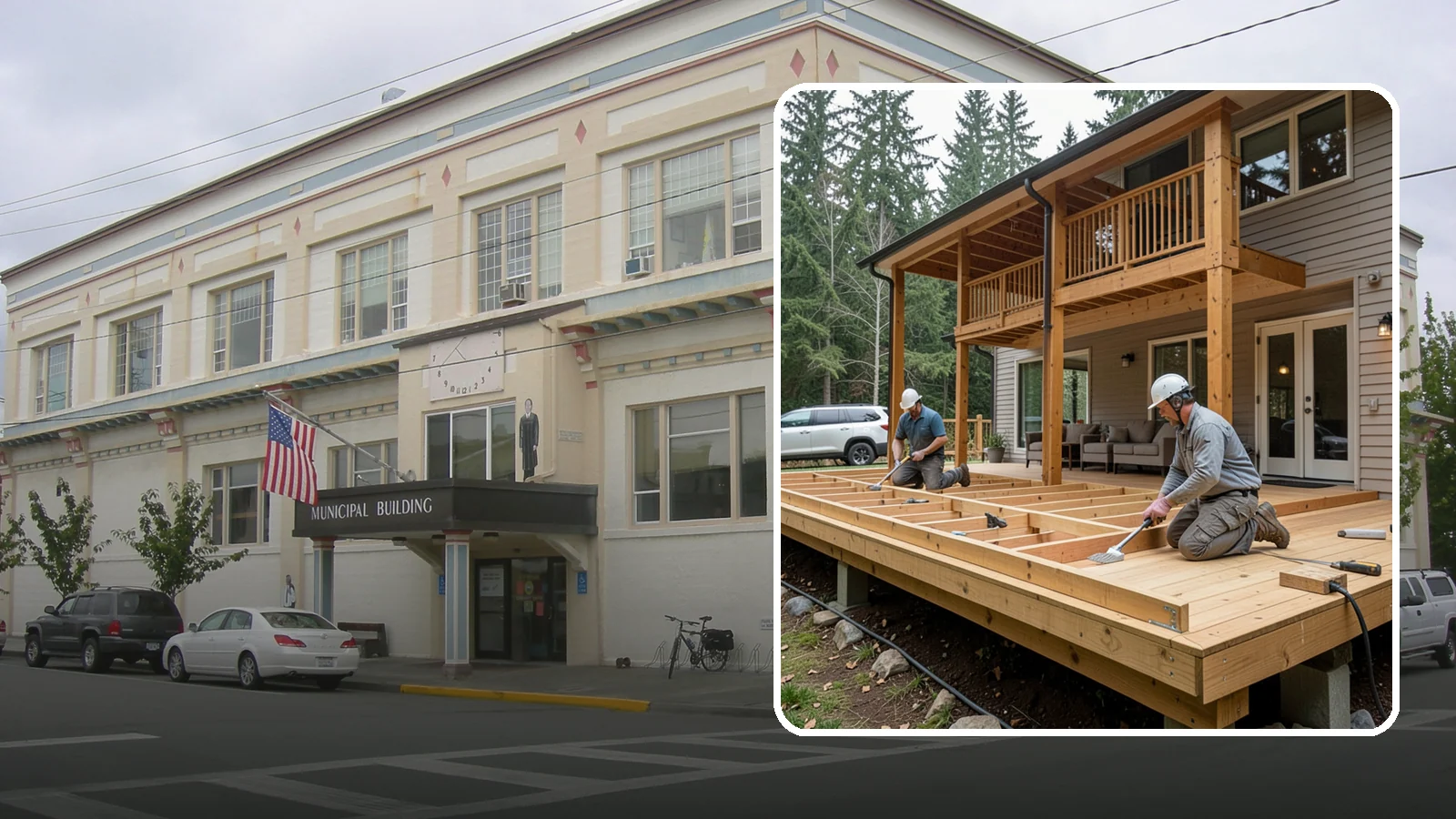 Cedar Deck Installation in Anacortes, Skagit County, WA - Naturally rot-resistant cedar decking that brings classic Pacific Northwest warmth to your outdoor space.