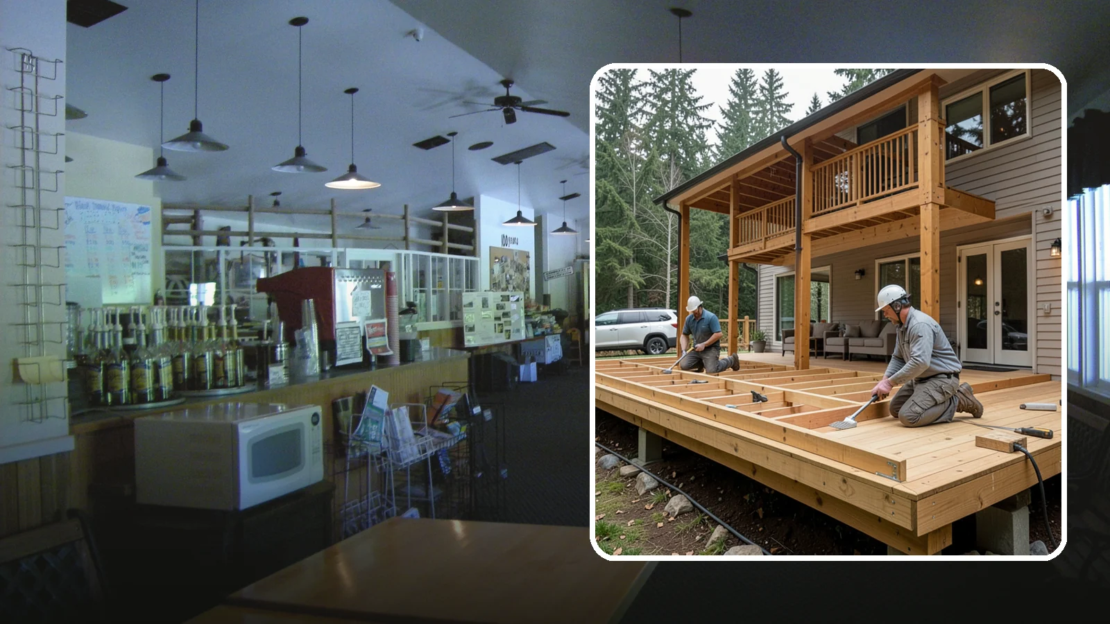 Cedar Deck Installation in Black Diamond, King County, WA - Naturally rot-resistant cedar decking that brings classic Pacific Northwest warmth to your outdoor space.