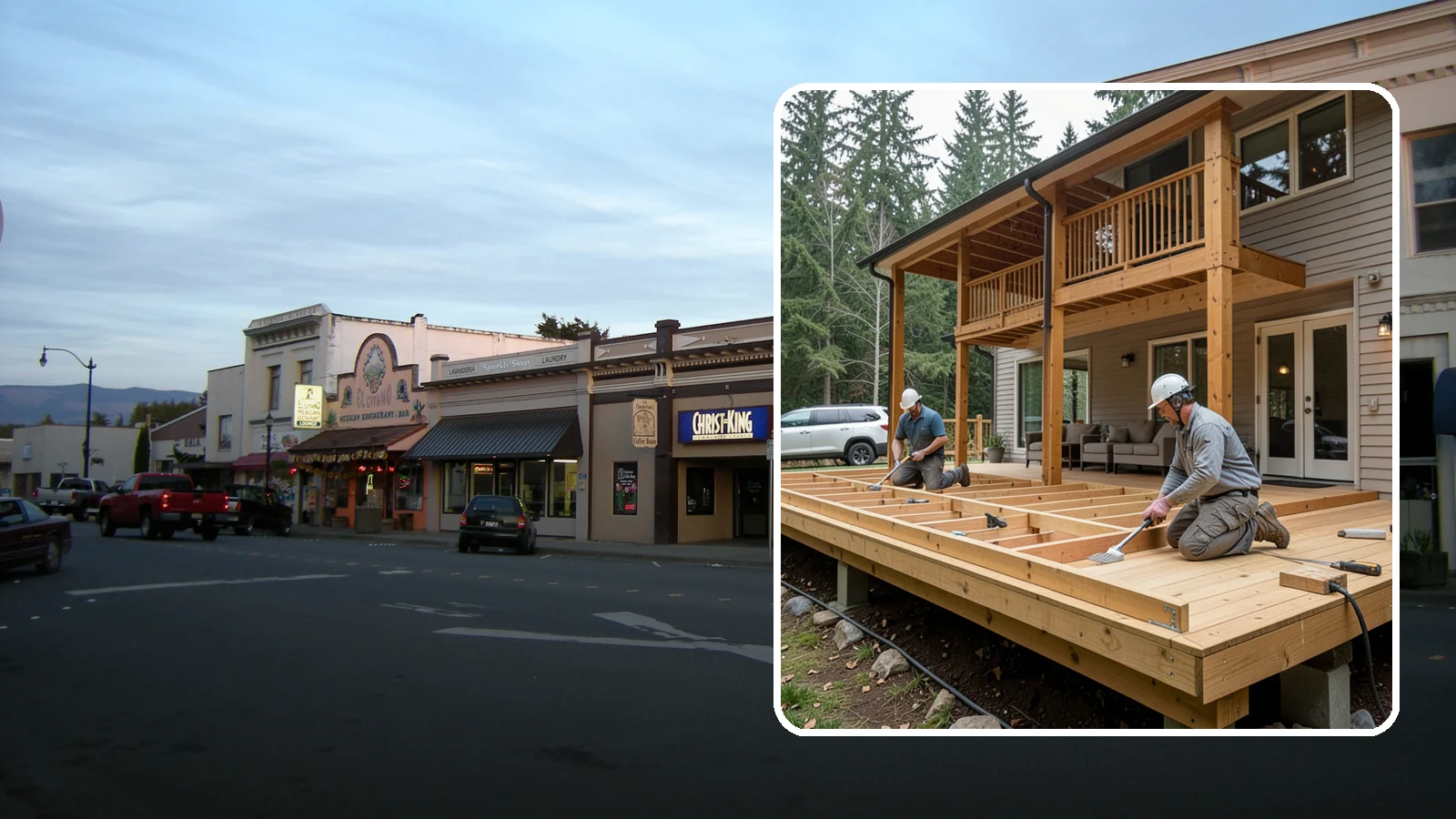 Cedar Deck Installation in Burlington, Skagit County, WA - Naturally rot-resistant cedar decking that brings classic Pacific Northwest warmth to your outdoor space.