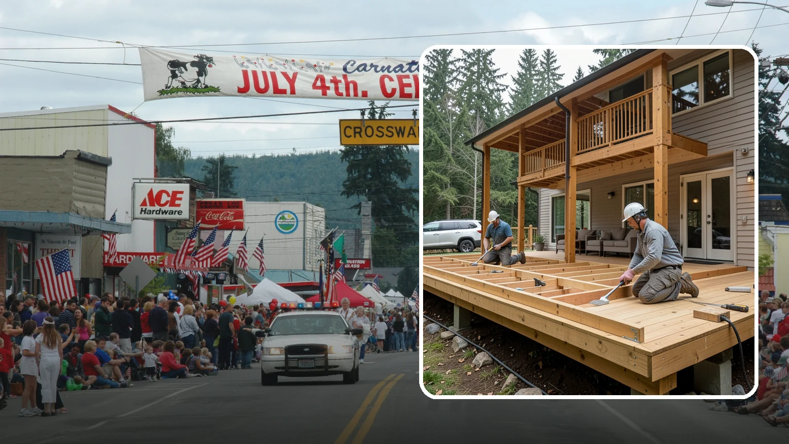 Cedar Deck Installation in Carnation, King County, WA - Naturally rot-resistant cedar decking that brings classic Pacific Northwest warmth to your outdoor space.