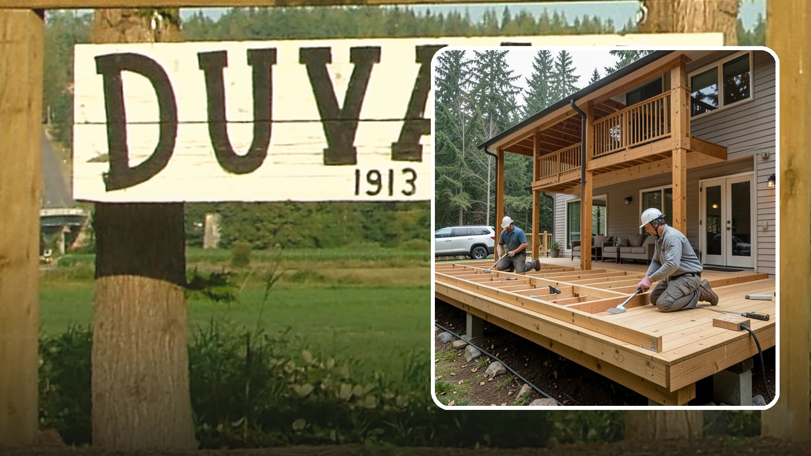 Cedar Deck Installation in Duvall, King County, WA - Naturally rot-resistant cedar decking that brings classic Pacific Northwest warmth to your outdoor space.