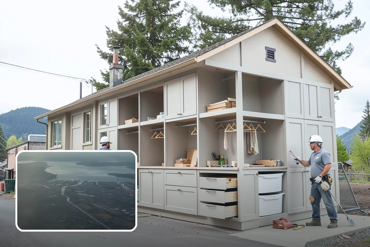 Cedar Deck Installation in Fife, Pierce County, WA - Naturally resists rot and insects thanks to cedar's oils