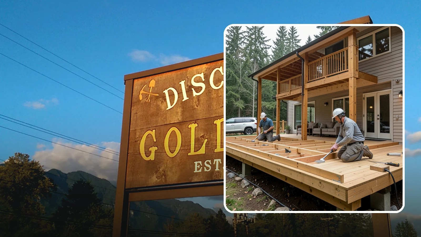 Cedar Deck Installation in Gold Bar, Snohomish County, WA - Naturally rot-resistant cedar decking that brings classic Pacific Northwest warmth to your outdoor space.