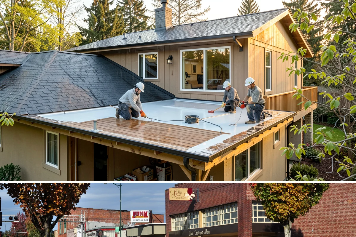 Cedar Deck Installation in Puyallup, Pierce County, WA - Dry summer weeks are ideal for installing and sealing cedar so the wood cures properly before fall rains return.