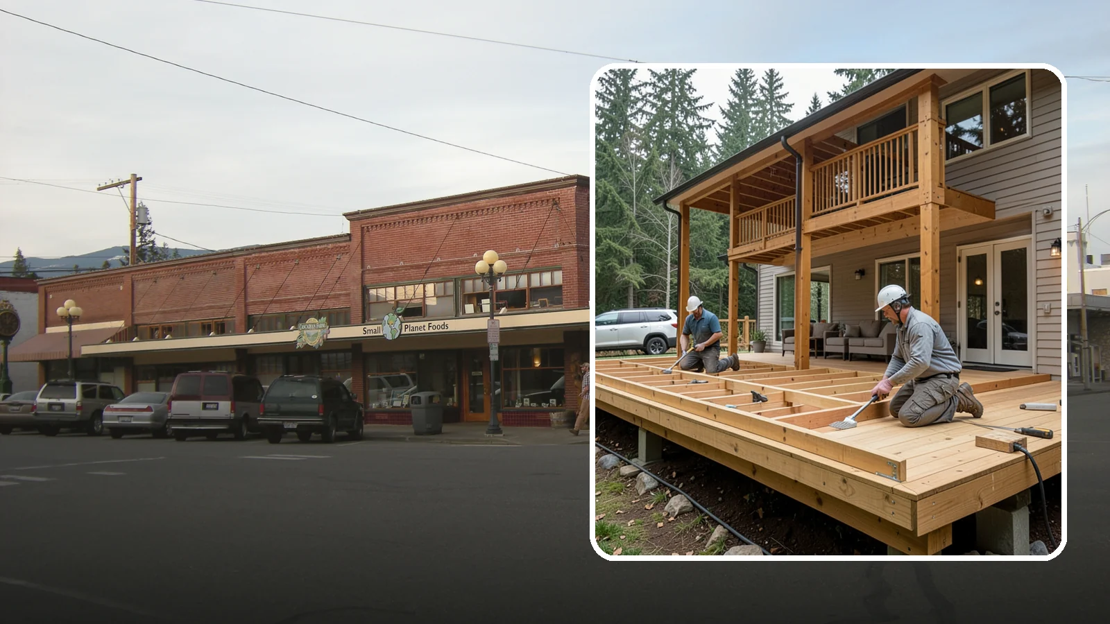 Cedar Deck Installation in Sedro-Woolley, Skagit County, WA - Naturally rot-resistant cedar decking that brings classic Pacific Northwest warmth to your outdoor space.