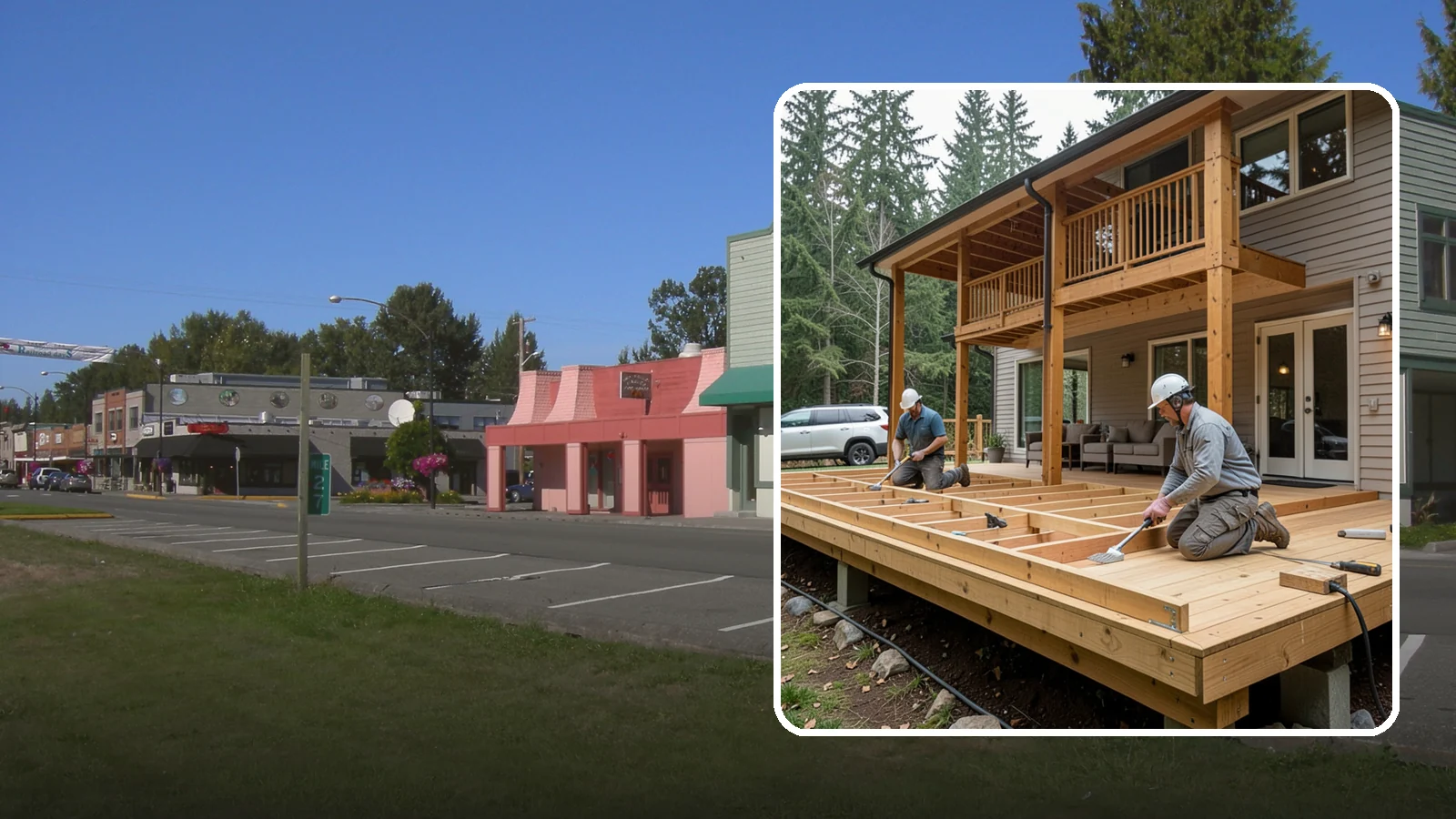 Cedar Deck Installation in Snoqualmie, King County, WA - Naturally rot-resistant cedar decking that brings classic Pacific Northwest warmth to your outdoor space.