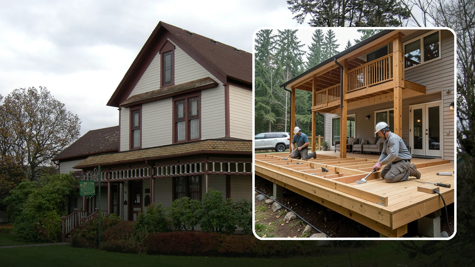 Cedar Deck Installation in Sumner, Pierce County, WA - Naturally rot-resistant cedar decking that brings classic Pacific Northwest warmth to your outdoor space.