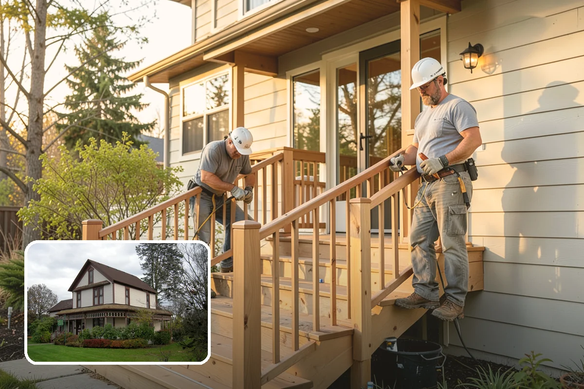 Cedar Deck Installation in Sumner, Pierce County, WA - Naturally resists rot and insects thanks to cedar's oils