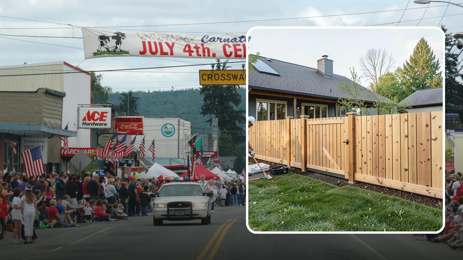 Cedar Fence Installation in Carnation, King County, WA - A premium cedar fence prized for its natural rot resistance and rich Northwest character.