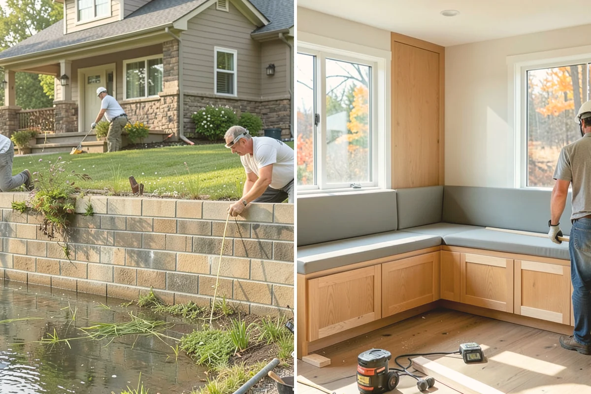 Cedar Fence Installation in Fife, Pierce County, WA - Lay out the fence and verify setbacks