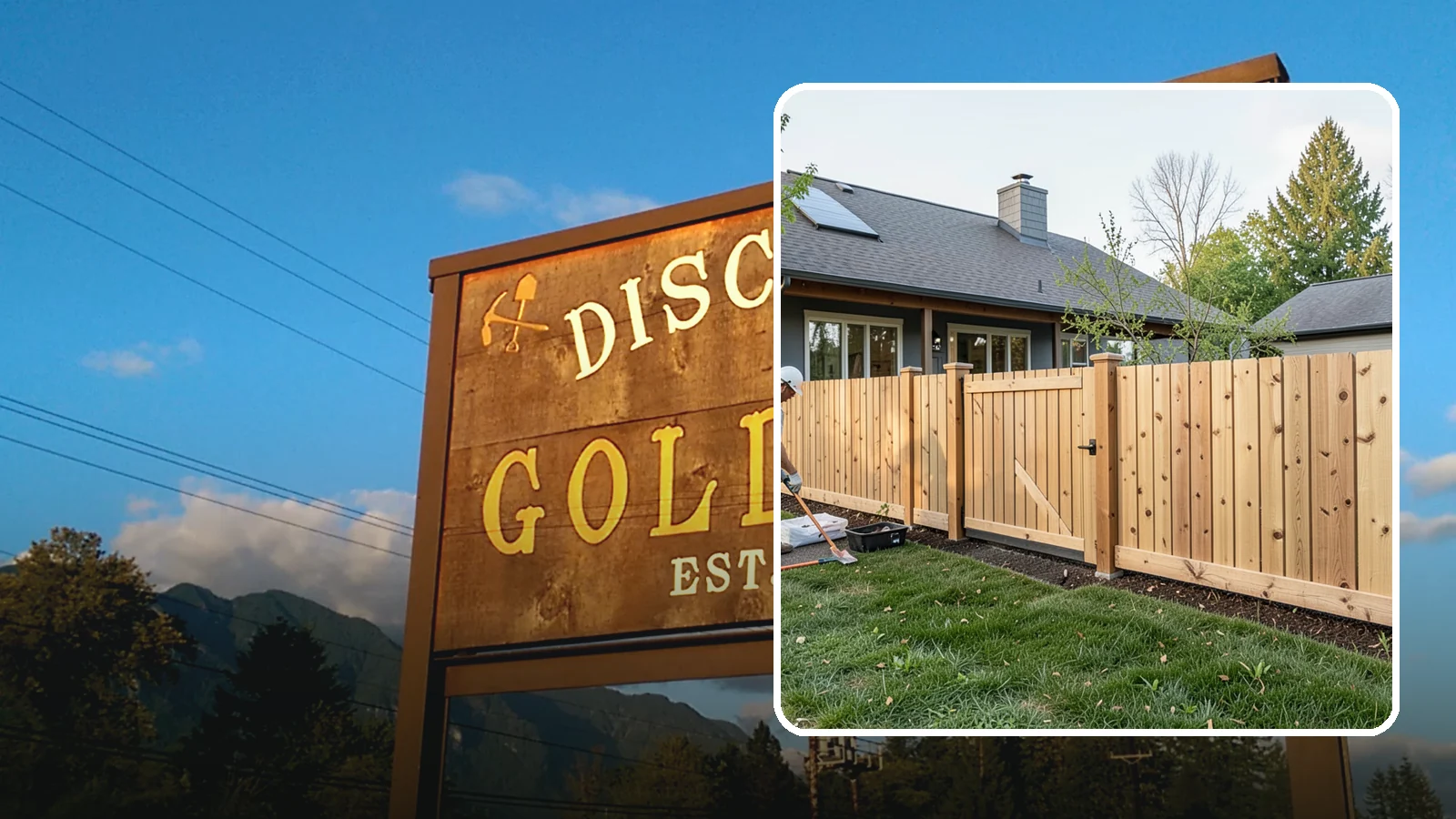 Cedar Fence Installation in Gold Bar, Snohomish County, WA - A premium cedar fence prized for its natural rot resistance and rich Northwest character.