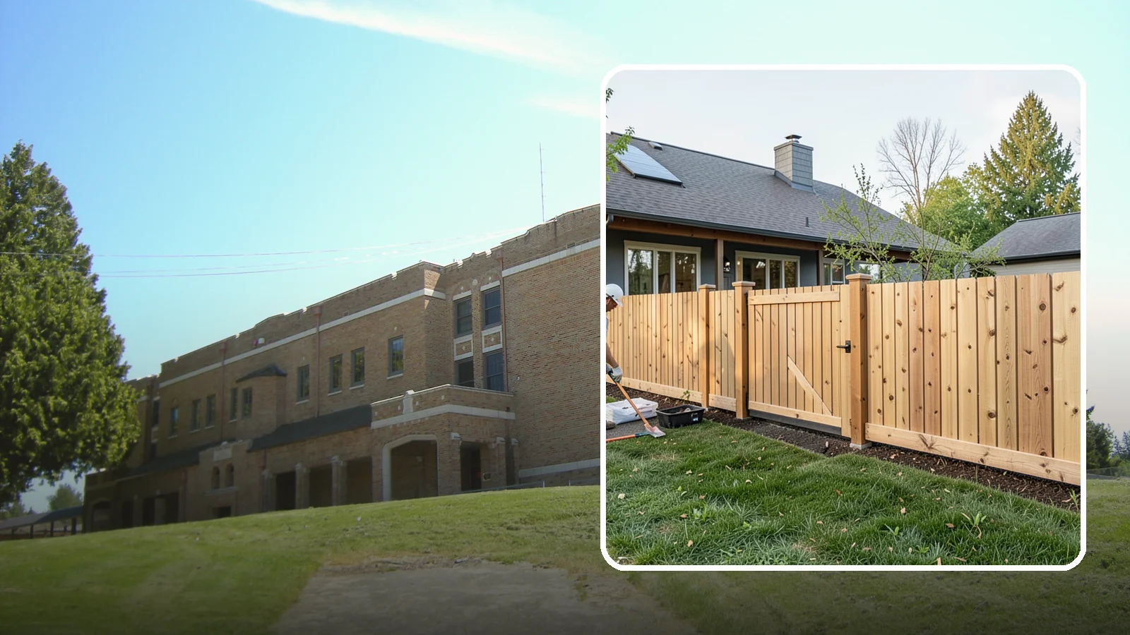 Cedar Fence Installation in Maple Valley, King County, WA - A premium cedar fence prized for its natural rot resistance and rich Northwest character.