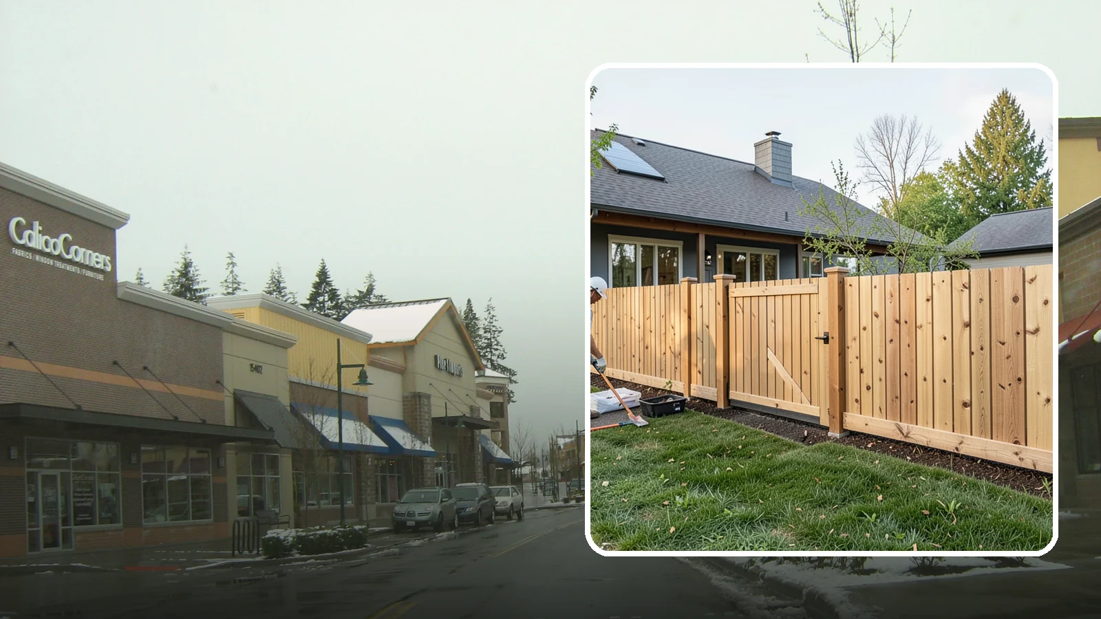 Cedar Fence Installation in Mill Creek, Snohomish County, WA - A premium cedar fence prized for its natural rot resistance and rich Northwest character.