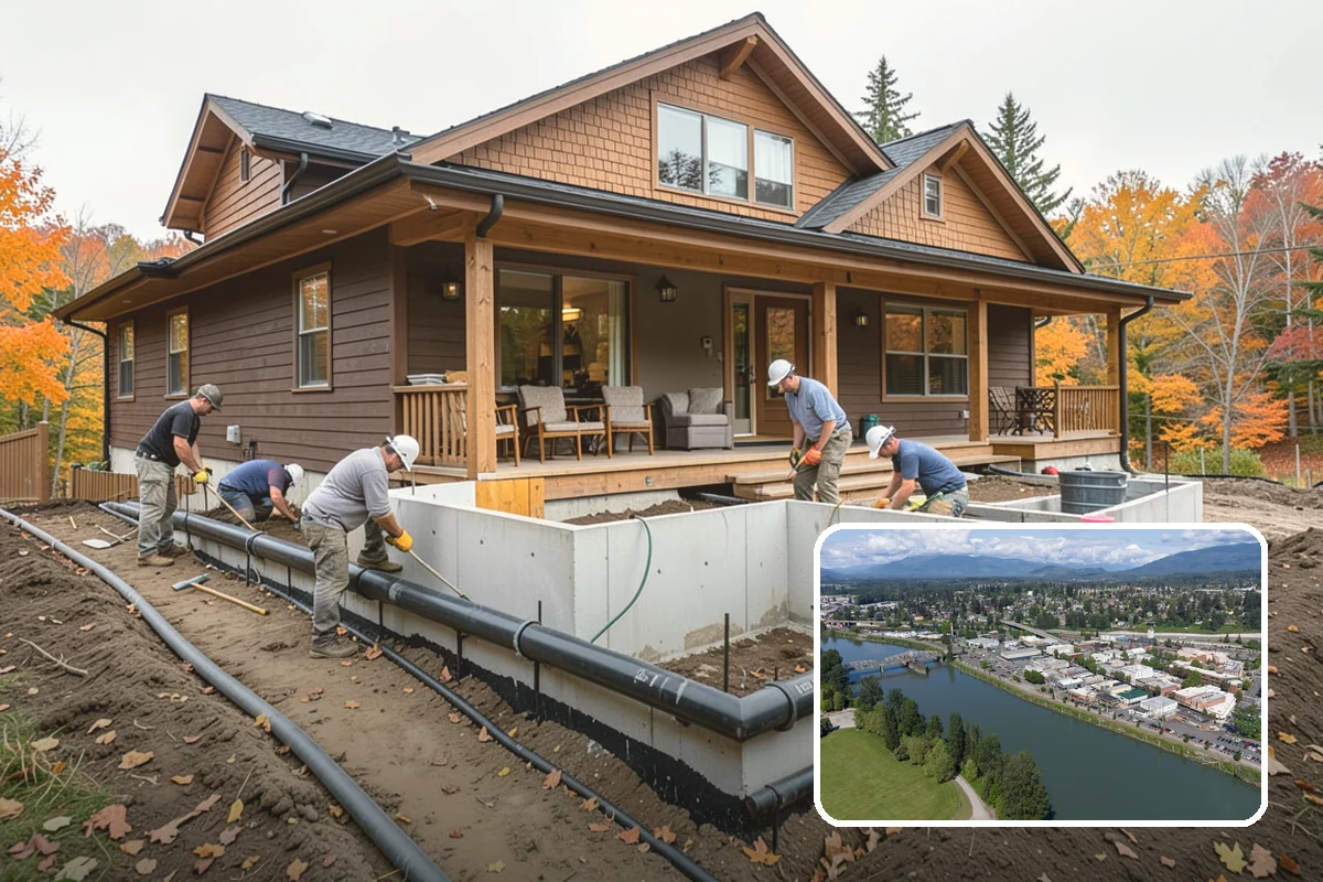 Cedar Fence Installation in Mount Vernon, Skagit County, WA - Natural oils resist rot and insects