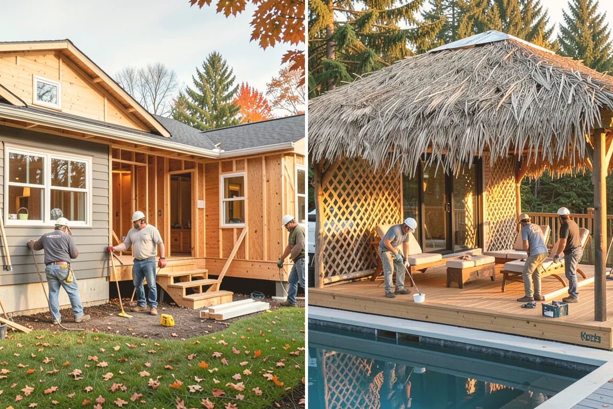 Cedar Fence Installation in Newcastle, King County, WA - Lay out the fence and verify setbacks