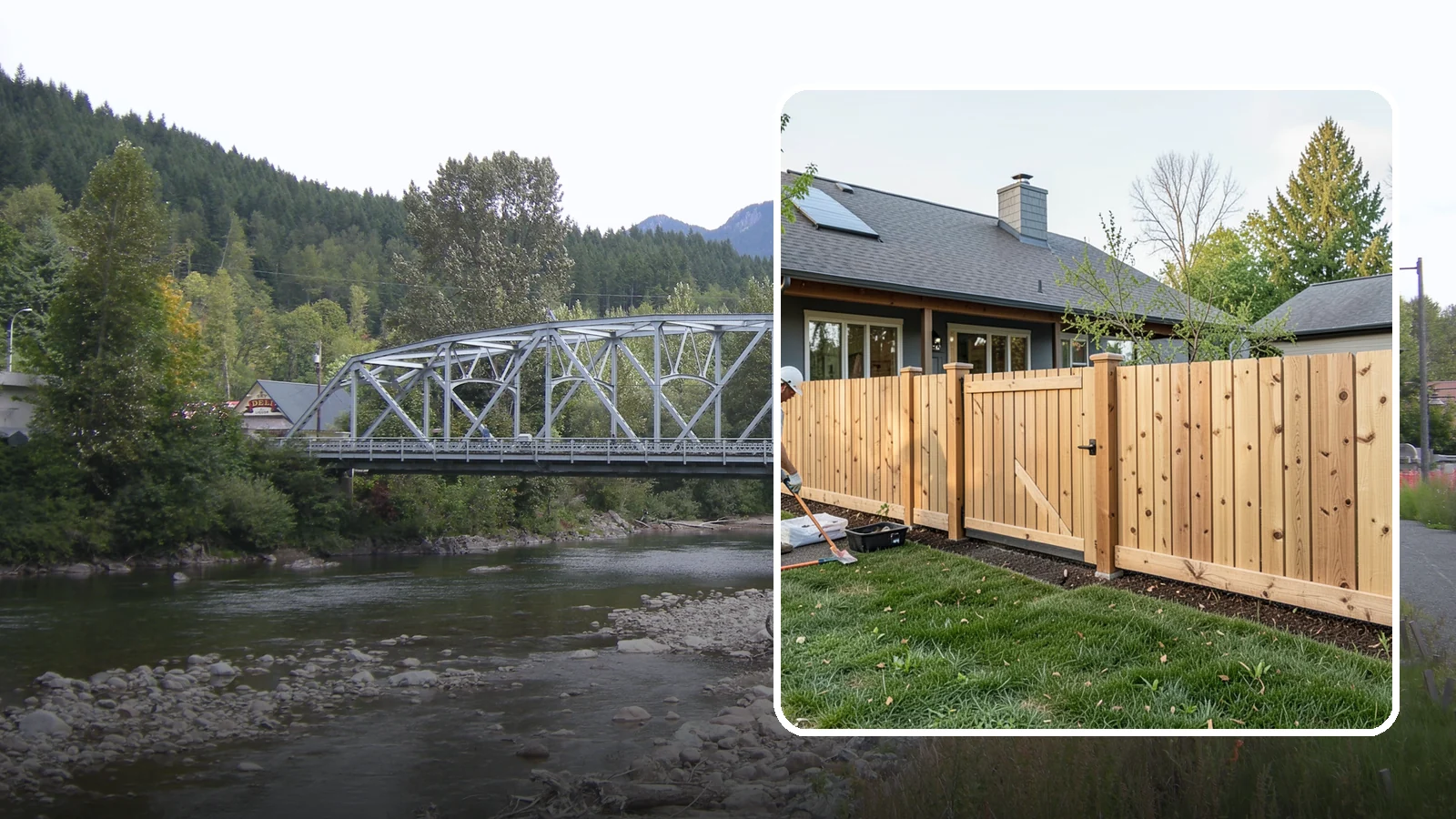 Cedar Fence Installation in Skykomish, King County, WA - A premium cedar fence prized for its natural rot resistance and rich Northwest character.