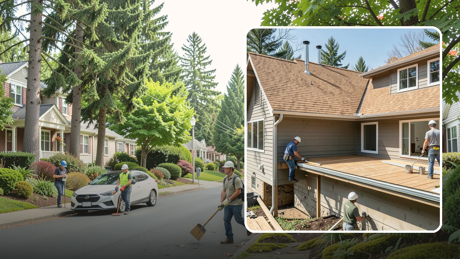Cedar Roof Installation in Beaux Arts Village, King County, WA - A classic cedar shake or shingle roof that brings natural beauty and proven Northwest durability.