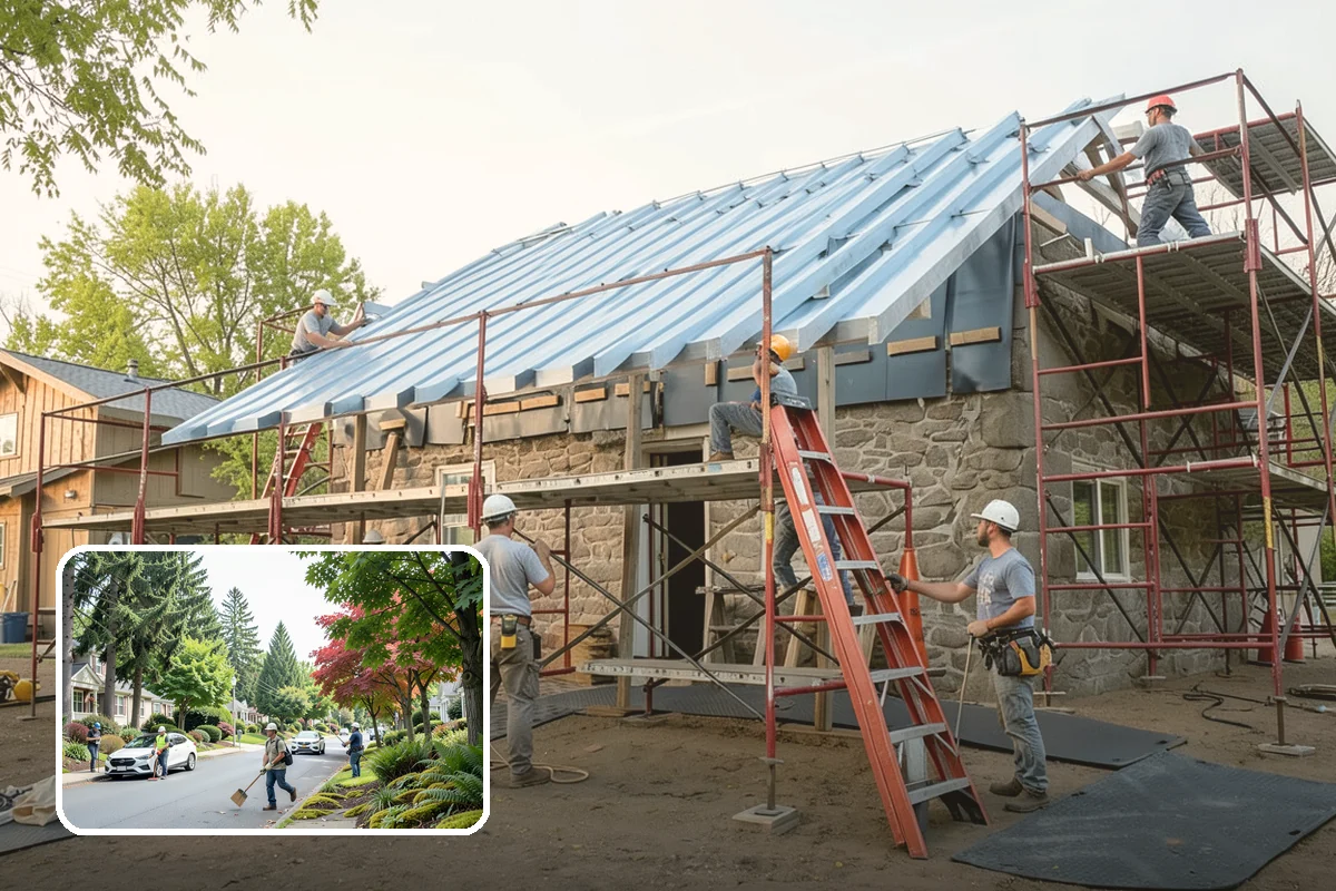 Cedar Roof Installation in Beaux Arts Village, King County, WA - Timeless, natural wood appearance