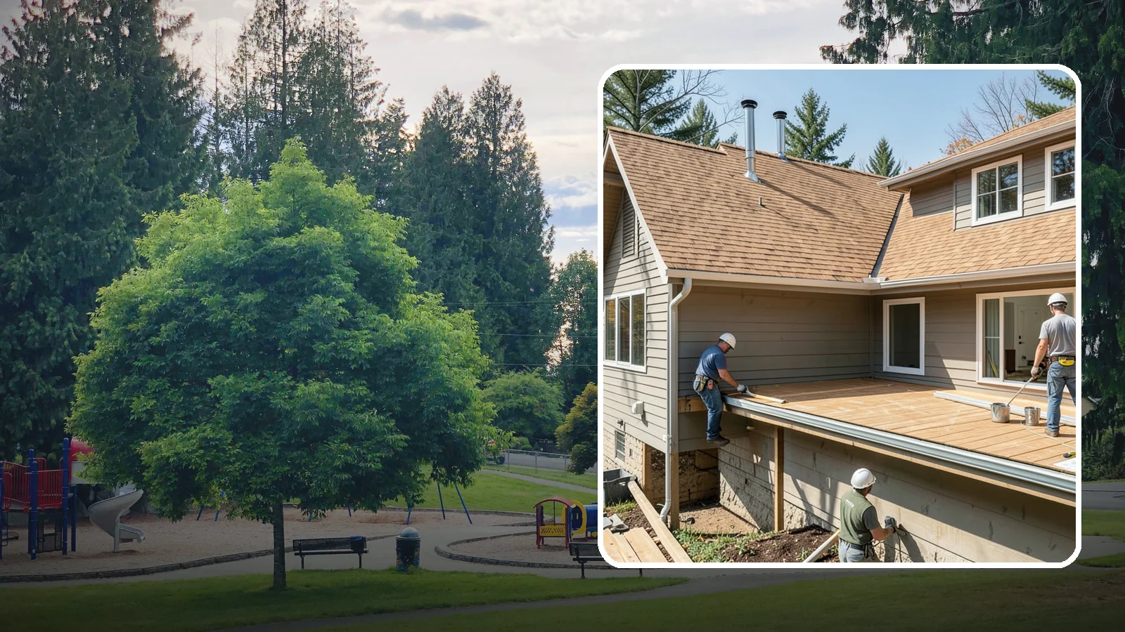 Cedar Roof Installation in Bonney Lake, Pierce County, WA - A classic cedar shake or shingle roof that brings natural beauty and proven Northwest durability.