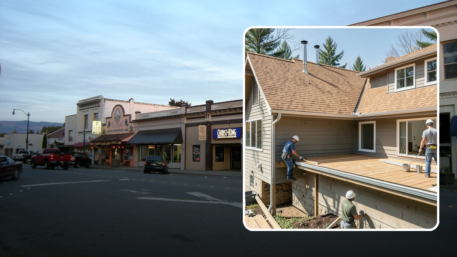 Cedar Roof Installation in Burlington, Skagit County, WA - A classic cedar shake or shingle roof that brings natural beauty and proven Northwest durability.