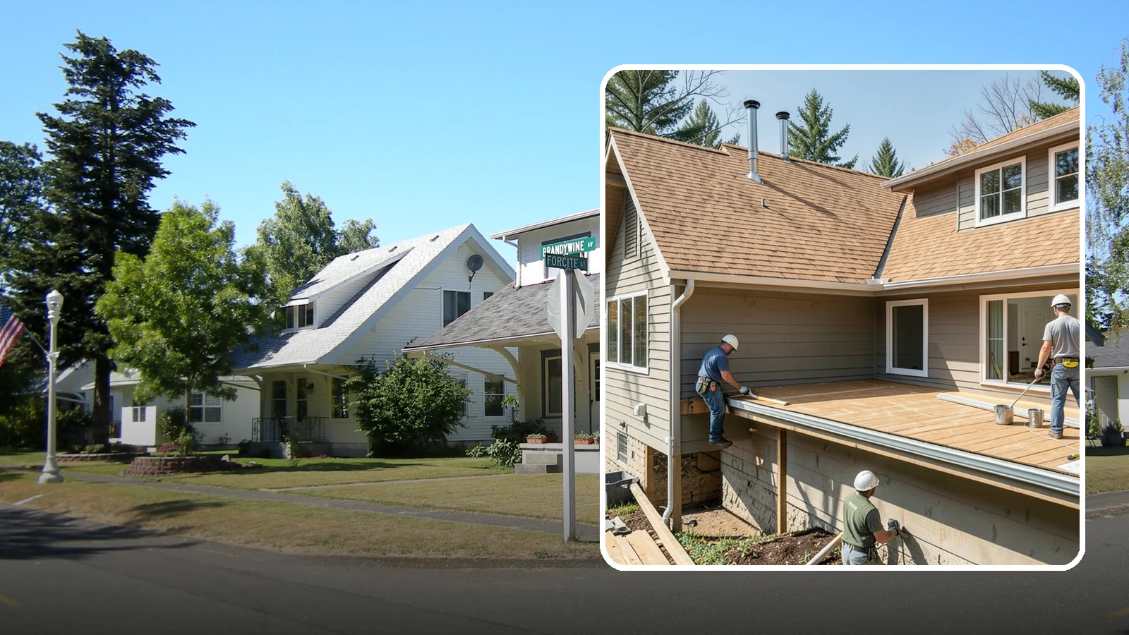 Cedar Roof Installation in DuPont, Pierce County, WA - A classic cedar shake or shingle roof that brings natural beauty and proven Northwest durability.