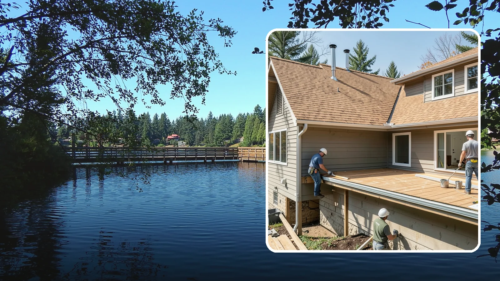 Cedar Roof Installation in Federal Way, King County, WA - A classic cedar shake or shingle roof that brings natural beauty and proven Northwest durability.
