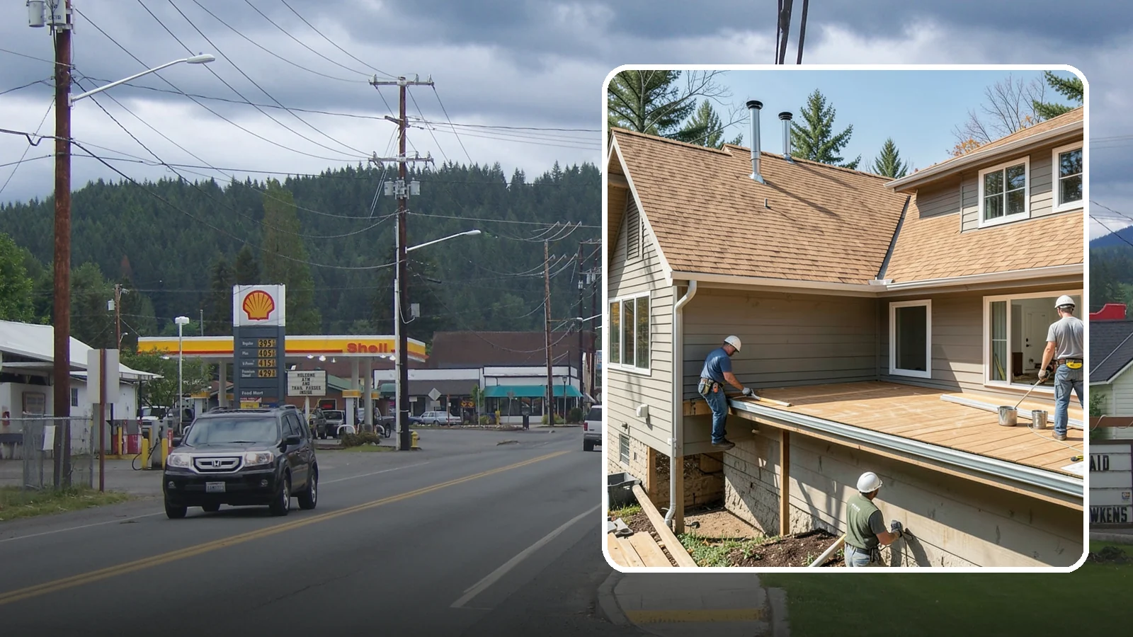 Cedar Roof Installation in Granite Falls, Snohomish County, WA - A classic cedar shake or shingle roof that brings natural beauty and proven Northwest durability.
