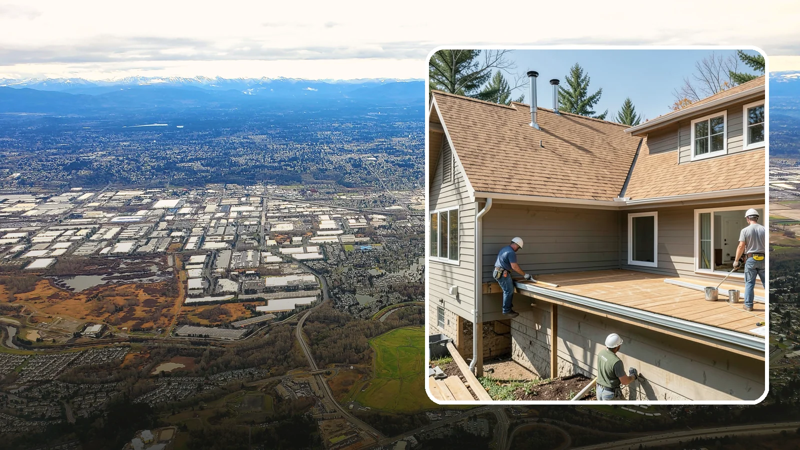 Cedar Roof Installation in Kent, King County, WA - A classic cedar shake or shingle roof that brings natural beauty and proven Northwest durability.