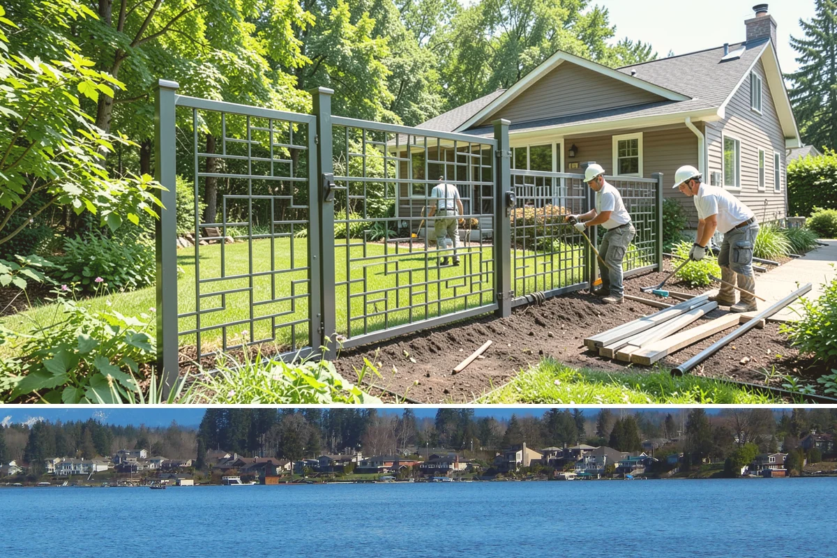 Cedar Roof Installation in Lake Stevens, Snohomish County, WA - Summer installation lets the cedar and underlayment stay dry during the roofing process.