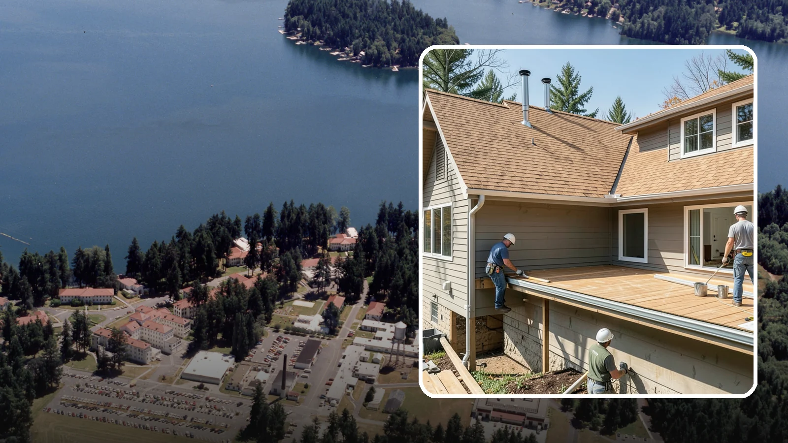 Cedar Roof Installation in Lakewood, Pierce County, WA - A classic cedar shake or shingle roof that brings natural beauty and proven Northwest durability.