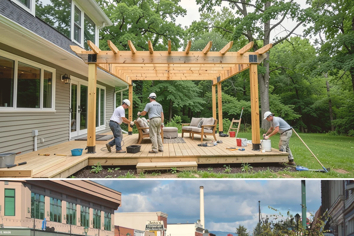 Cedar Roof Installation in Monroe, Snohomish County, WA - Summer installation lets the cedar and underlayment stay dry during the roofing process.