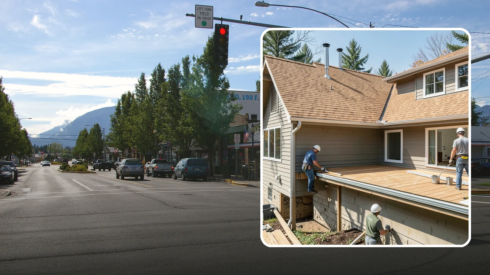 Cedar Roof Installation in North Bend, King County, WA - A classic cedar shake or shingle roof that brings natural beauty and proven Northwest durability.