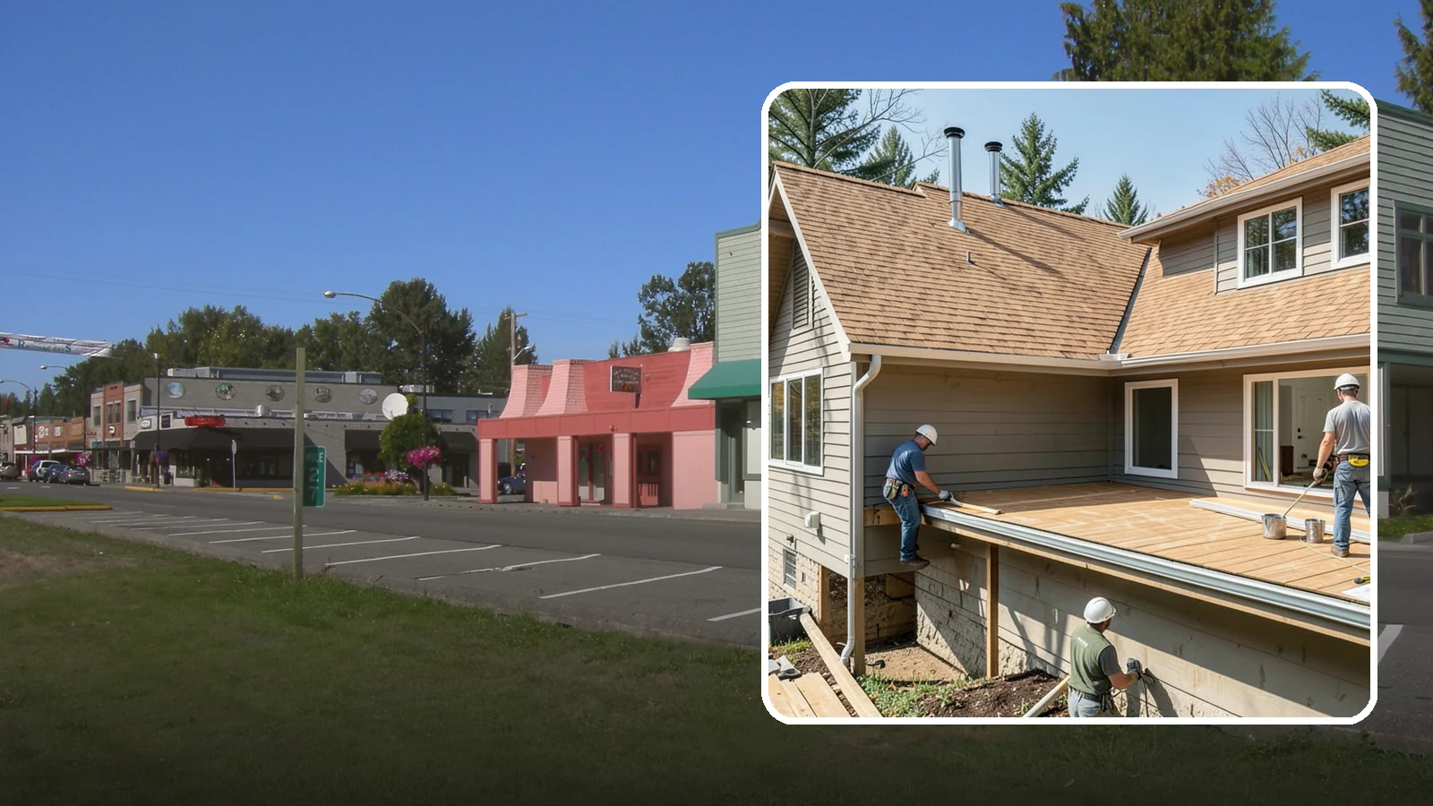 Cedar Roof Installation in Snoqualmie, King County, WA - A classic cedar shake or shingle roof that brings natural beauty and proven Northwest durability.