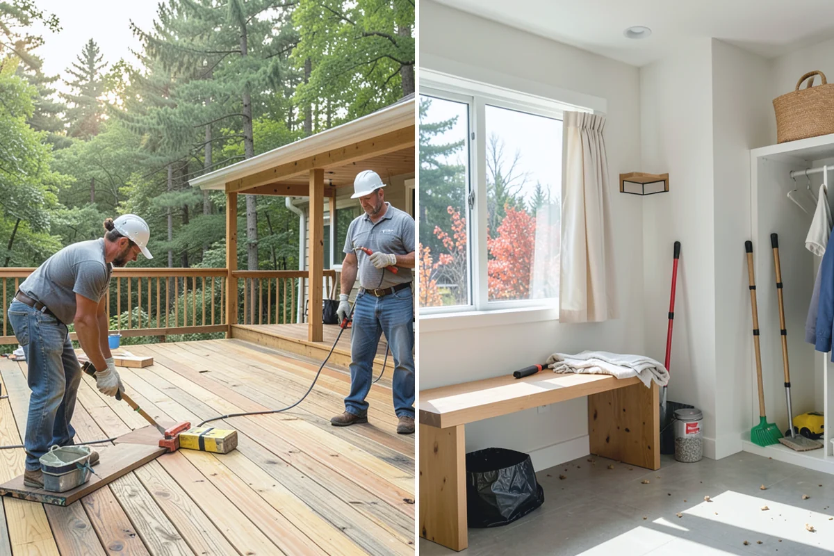 Cedar Roof Installation in South Prairie, Pierce County, WA - Inspect the deck and install breathable underlayment