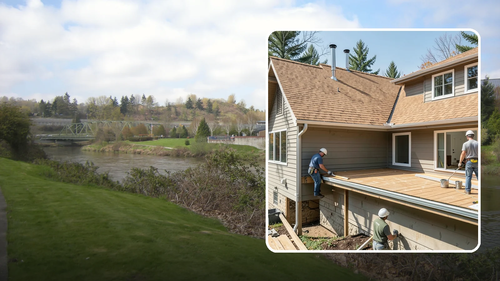 Cedar Roof Installation in Tukwila, King County, WA - A classic cedar shake or shingle roof that brings natural beauty and proven Northwest durability.
