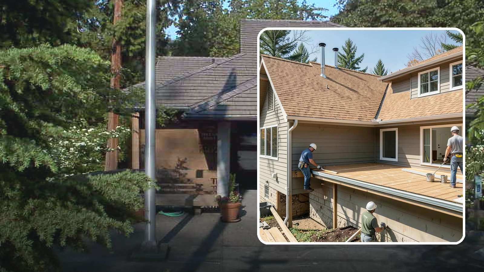 Cedar Roof Installation in Yarrow Point, King County, WA - A classic cedar shake or shingle roof that brings natural beauty and proven Northwest durability.