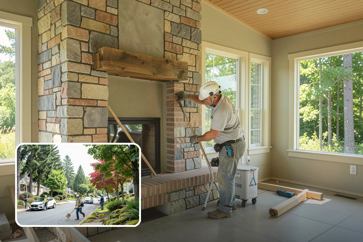 Cedar Siding Installation in Beaux Arts Village, King County, WA - Iconic Northwest look with natural grain and tone