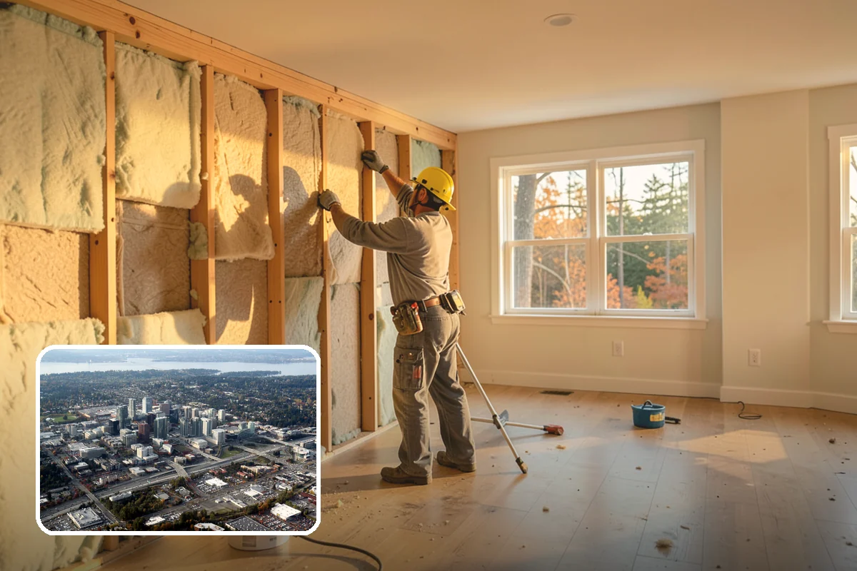 Cedar Siding Installation in Bellevue, King County, WA - Iconic Northwest look with natural grain and tone