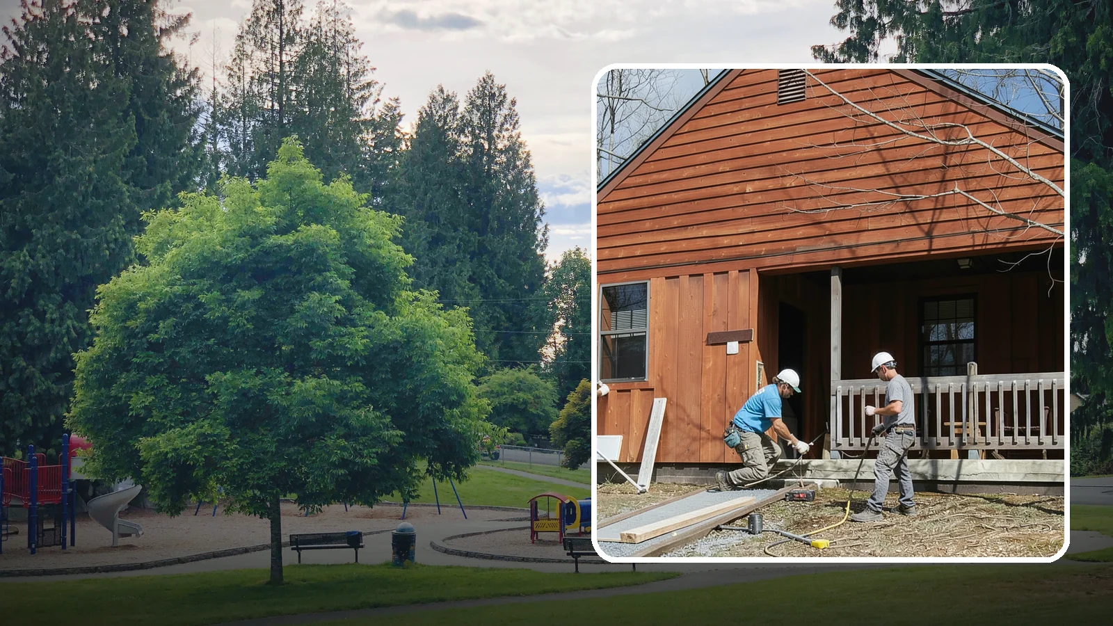 Cedar Siding Installation in Bonney Lake, Pierce County, WA - We install natural cedar siding that brings warm, classic Northwest character to homes across the Puget Sound.