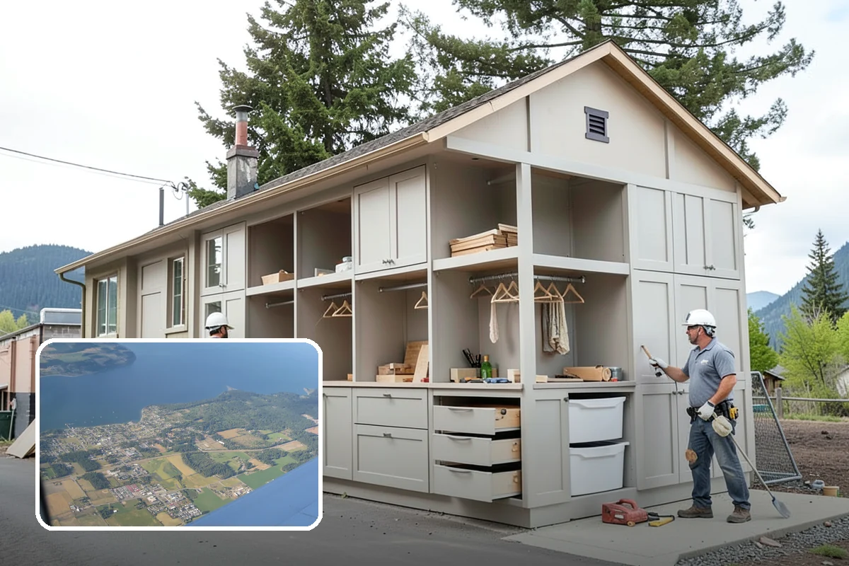 Cedar Siding Installation in Coupeville, Island County, WA - Iconic Northwest look with natural grain and tone