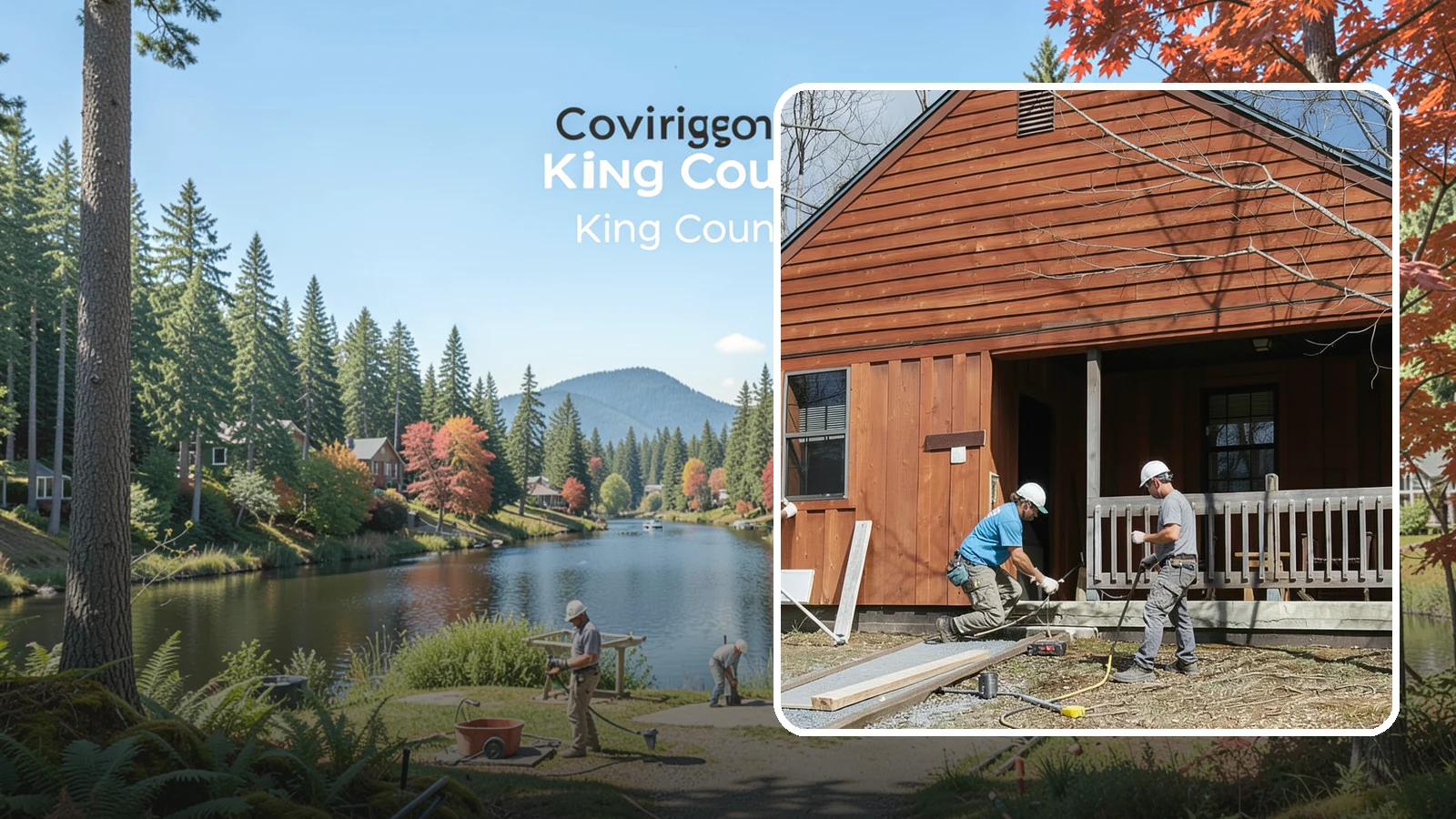 Cedar Siding Installation in Covington, King County, WA - We install natural cedar siding that brings warm, classic Northwest character to homes across the Puget Sound.