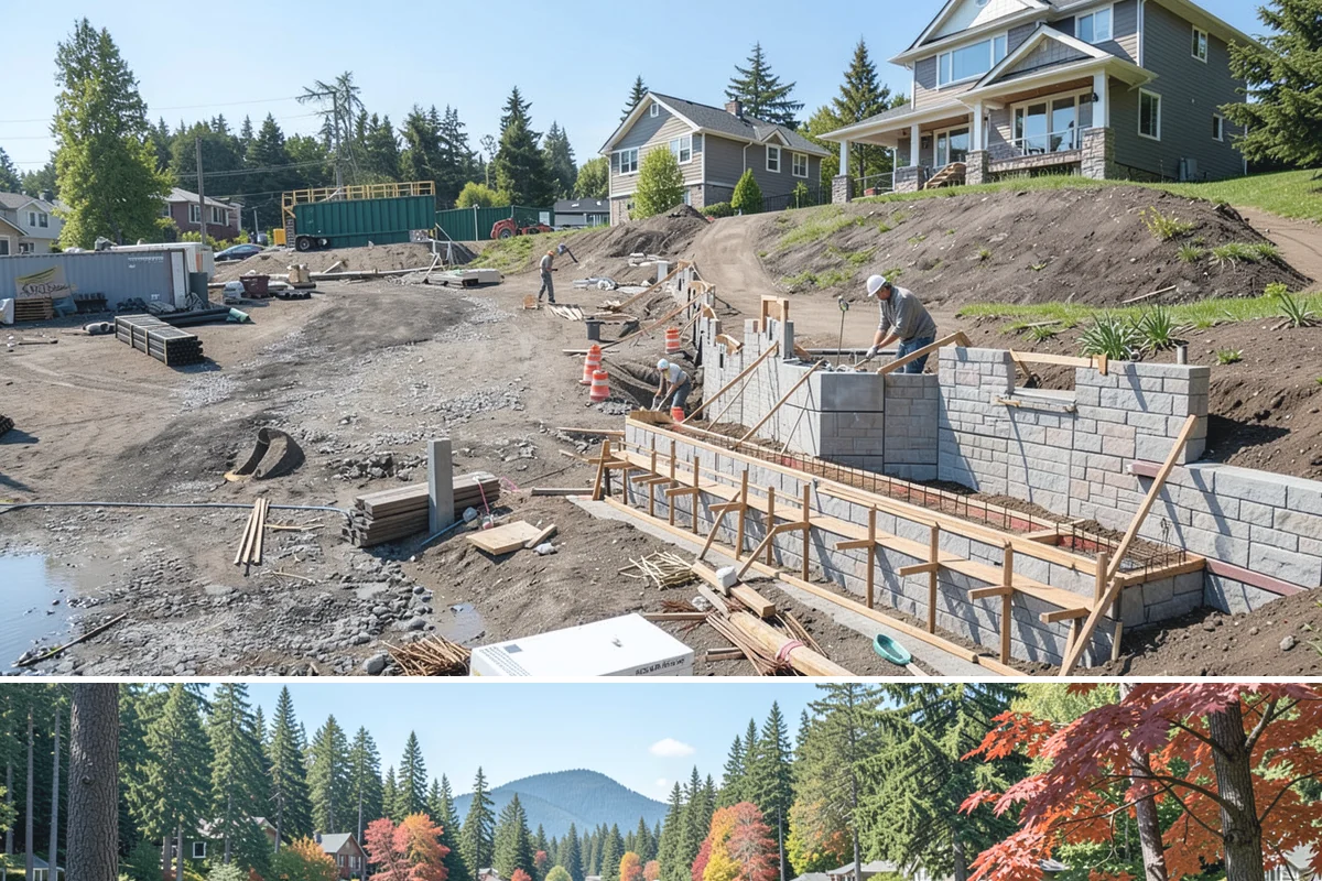 Cedar Siding Installation in Covington, King County, WA - Late spring and summer allow finishes to cure properly and boards to acclimate before the wet season returns.