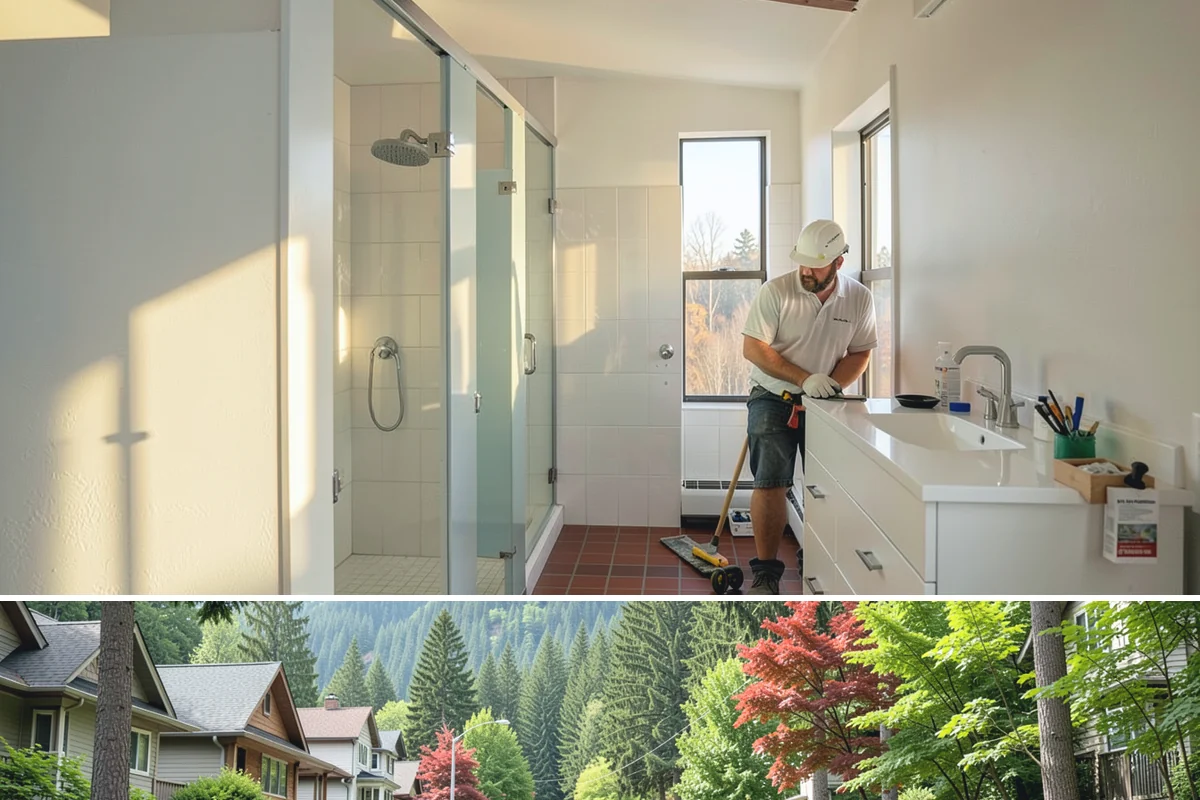 Cedar Siding Installation in Darrington, Snohomish County, WA - Late spring and summer allow finishes to cure properly and boards to acclimate before the wet season returns.