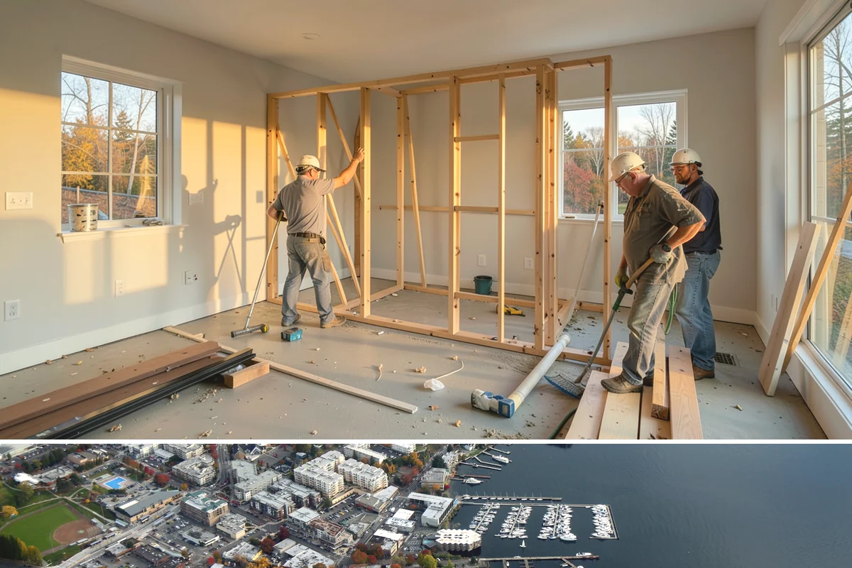 Cedar Siding Installation in Kirkland, King County, WA - Late spring and summer allow finishes to cure properly and boards to acclimate before the wet season returns.