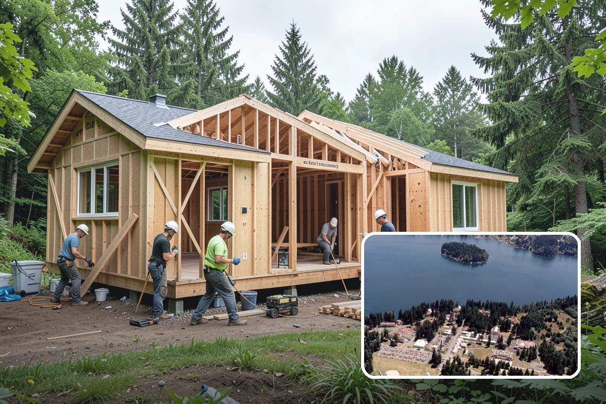 Cedar Siding Installation in Lakewood, Pierce County, WA - Iconic Northwest look with natural grain and tone